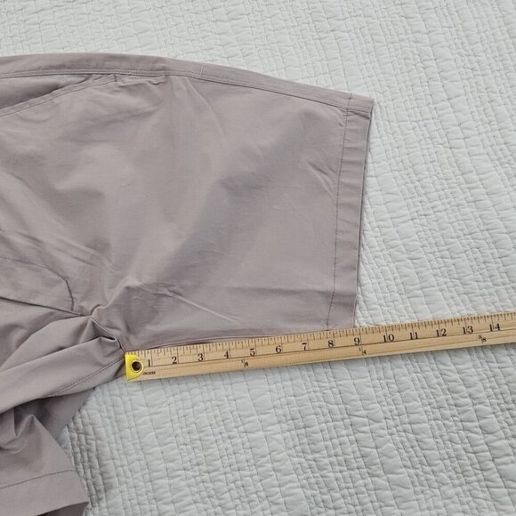 Free Planet Shorts Men's 32 Lilac Purple NWT 9" Inseam Stretch Chino Flat Front - Picture 13 of 15